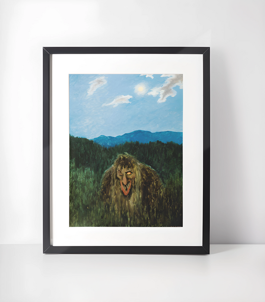 Theodor Kittelsen Samling - Kunsttrykk A3/A3 - Uten ramme #4 Skogtroll