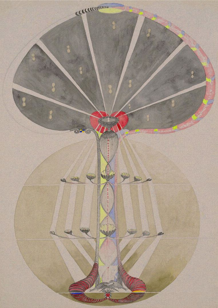 Hilma af Klint - Tree of Knowledge, No. 2 (1913–1915)