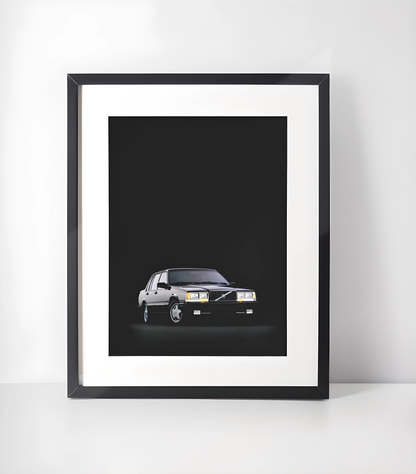 Vintage Kjøretøy Kunstsamling - Kunsttrykk A3+/A3 - Uten ramme #8 Volvo