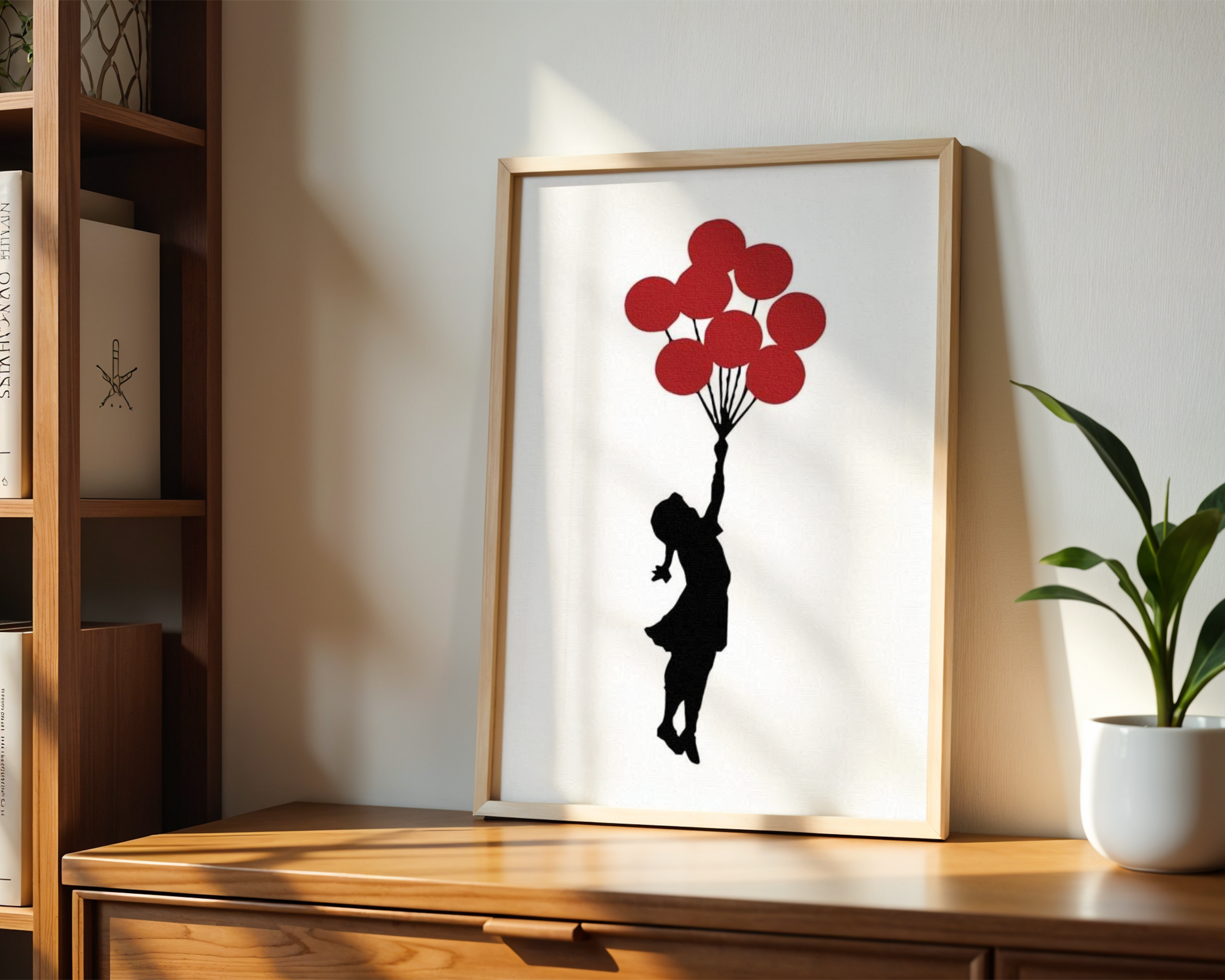 Banksy - Flying Balloon Girl