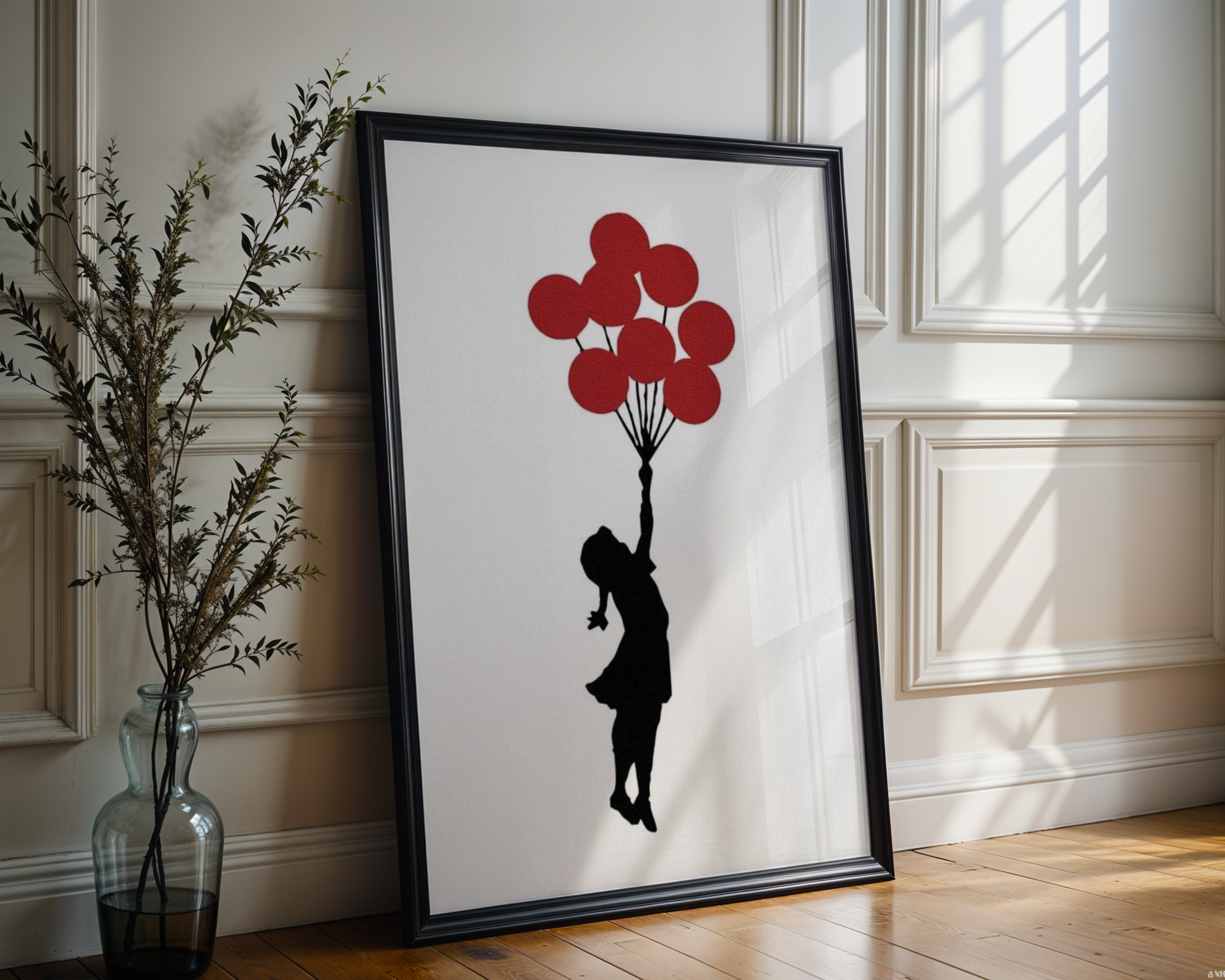 Banksy - Flying Balloon Girl