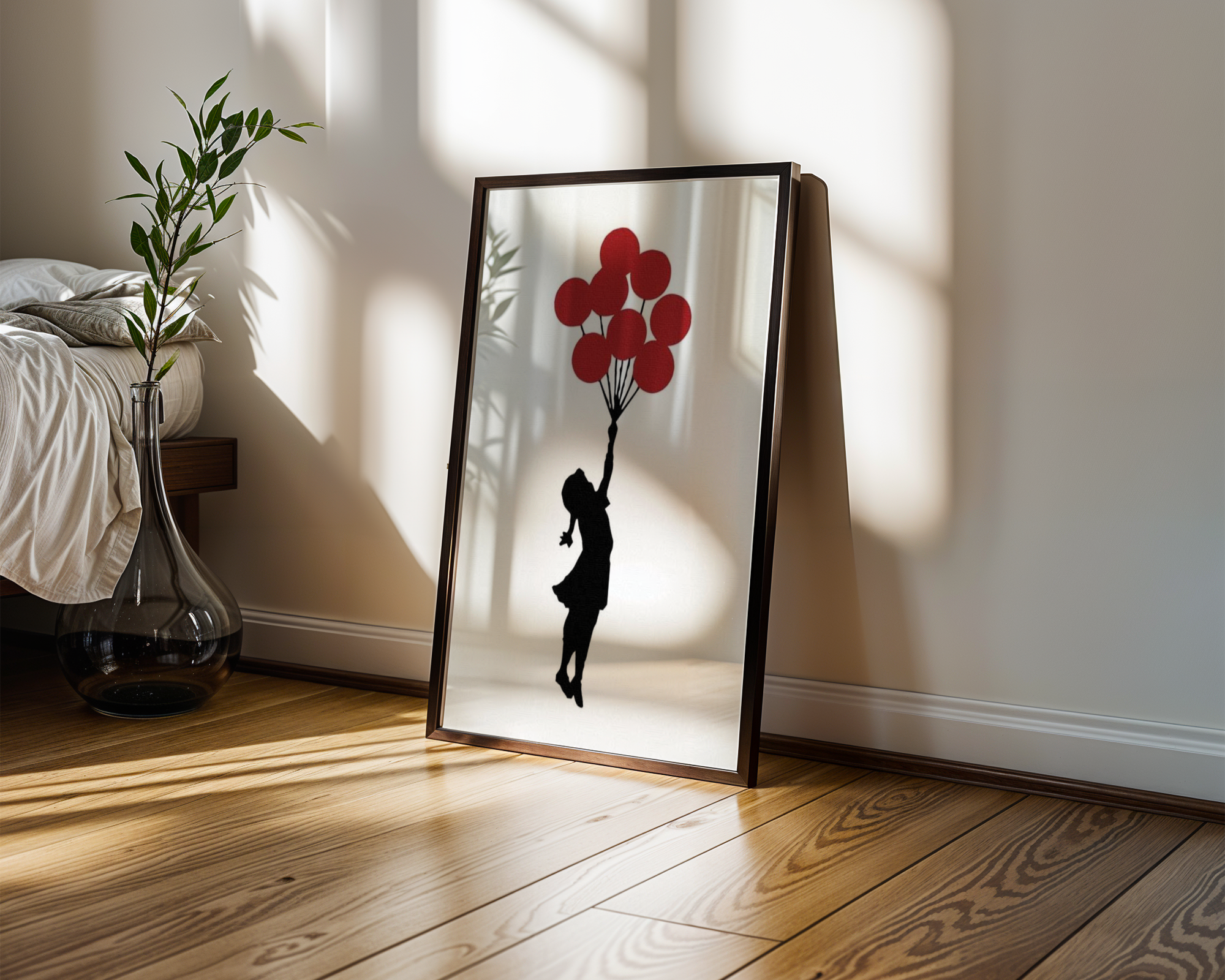 Banksy - Flying Balloon Girl
