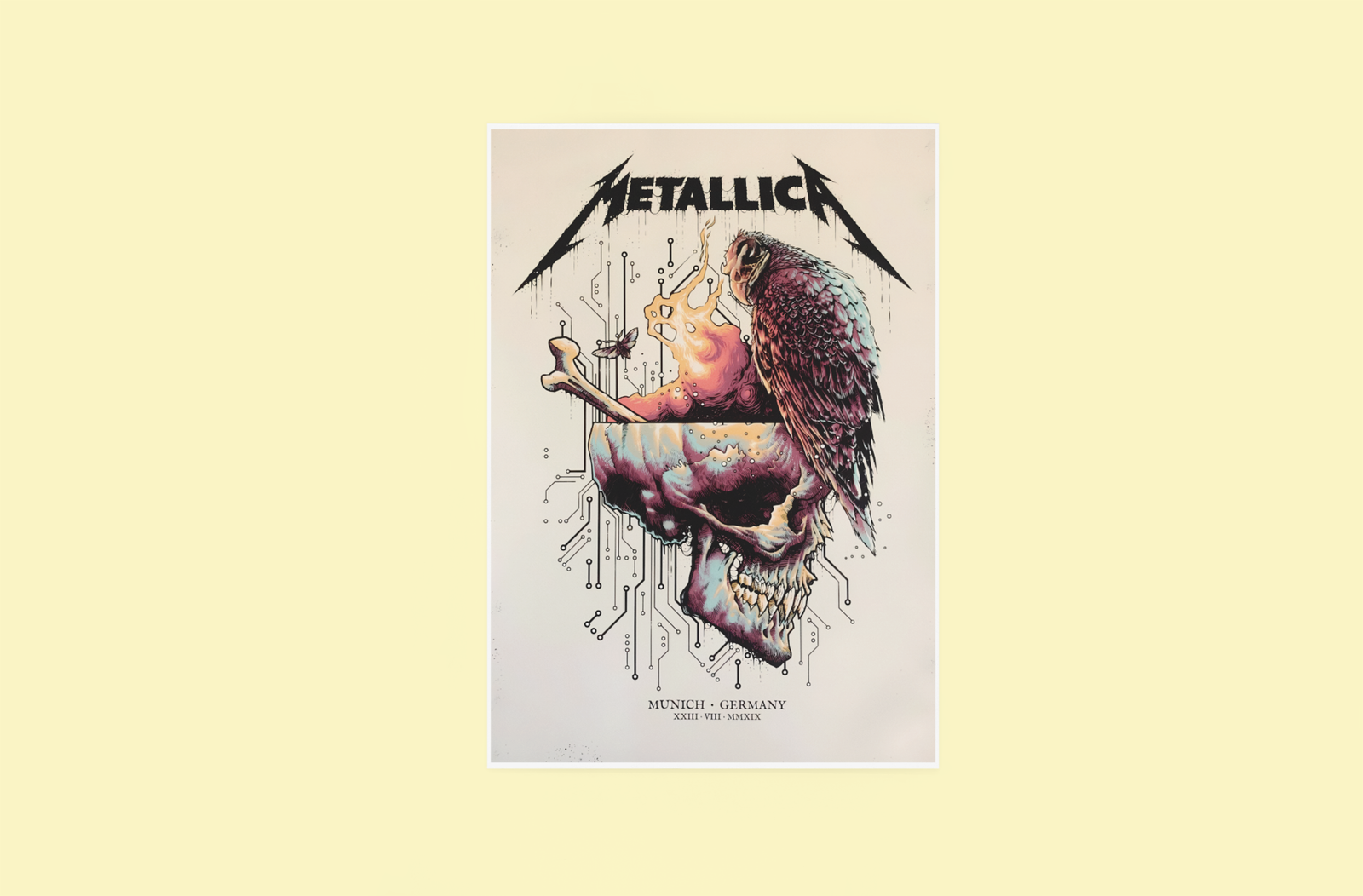 Metallica Illustrasjoner Kunstsamling - Kunsttrykk A3+/A3 - Uten ramme