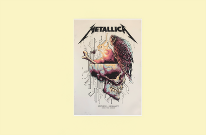 Metallica Illustrasjoner Kunstsamling - Kunsttrykk A3+/A3 - Uten ramme