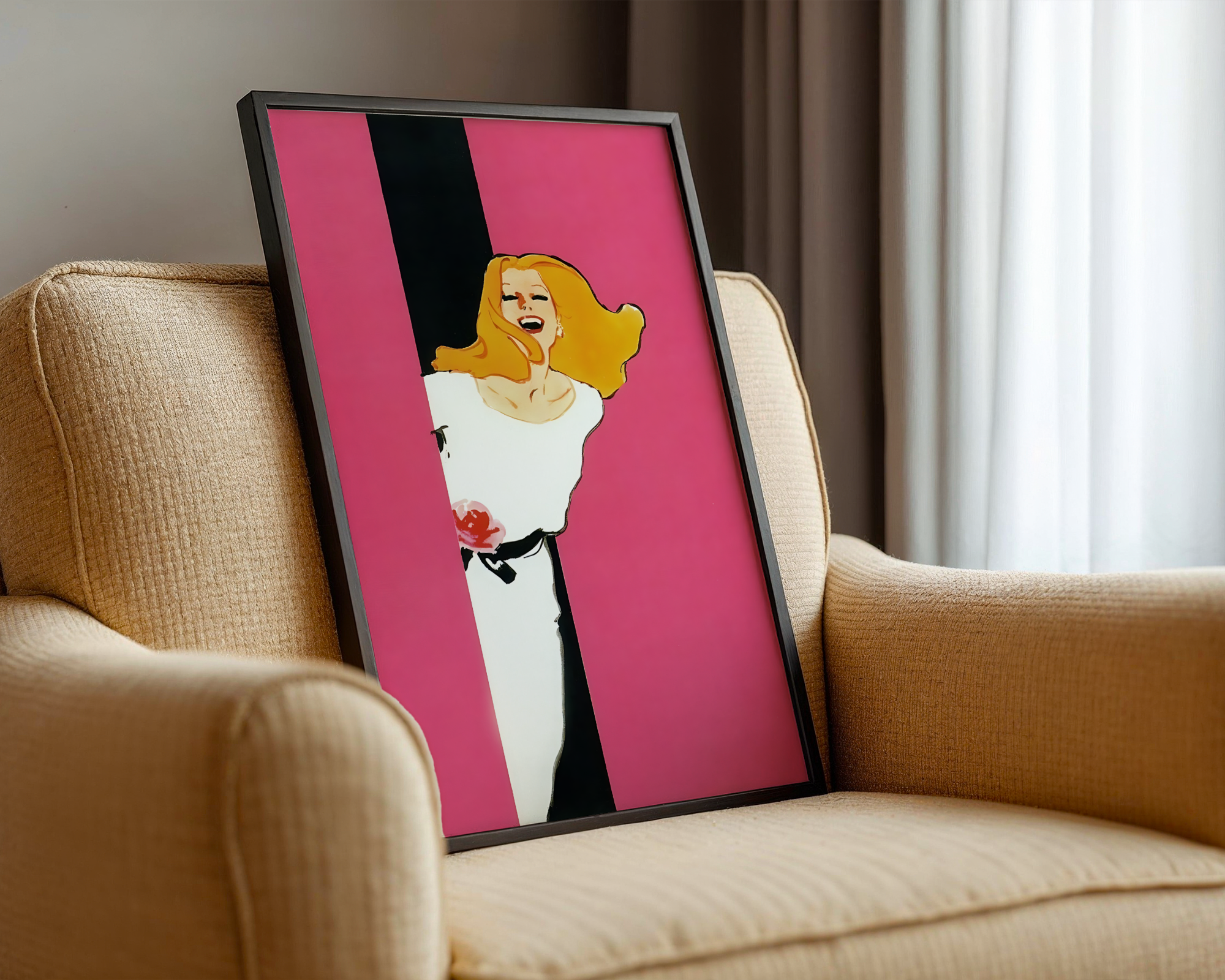 René Gruau - Miss Dior 1983