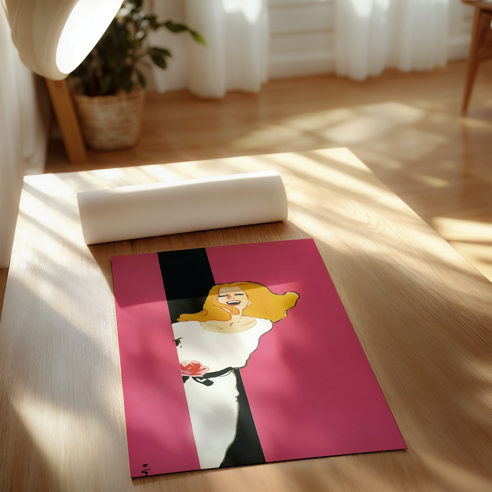 René Gruau - Miss Dior 1983