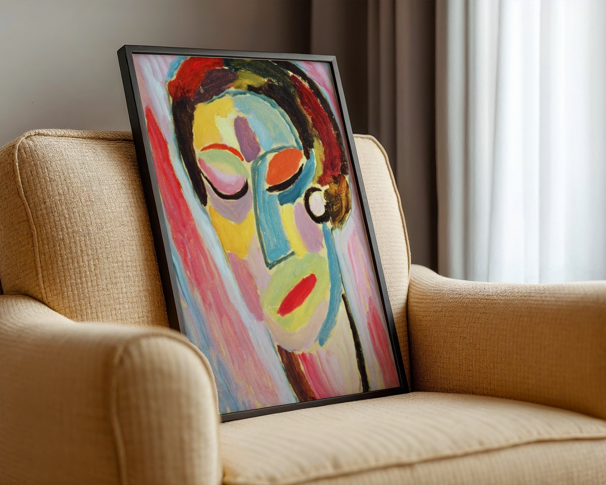 Alexej von Jawlensky - Mystical Head