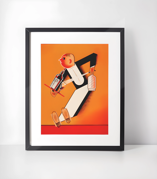 Kunst til Bar - Kunstsamling - Kunsttrykk A3+/A3 - Uten ramme #12 Full Kontroll