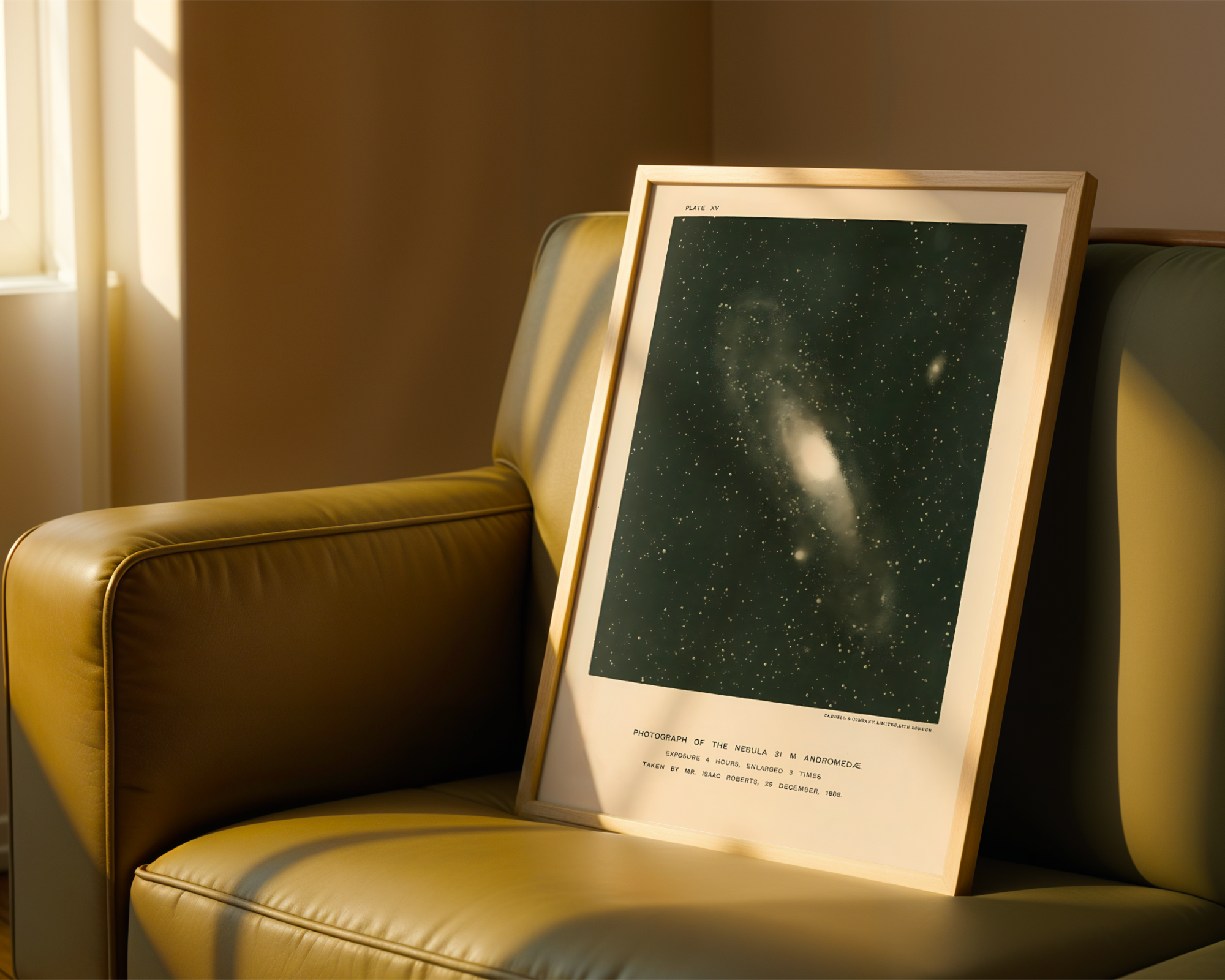 Isaac Roberts - Andromeda-tåken (1888)