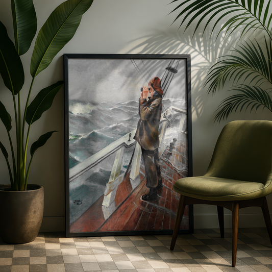 Christian Krohg - På utkikk