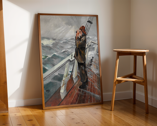 Christian Krohg - På utkikk