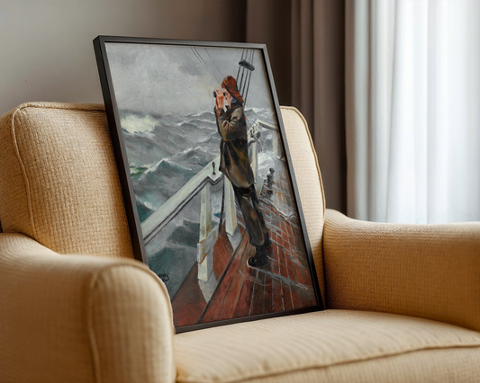 Christian Krohg - På utkikk