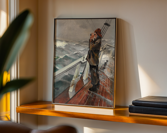 Christian Krohg - På utkikk