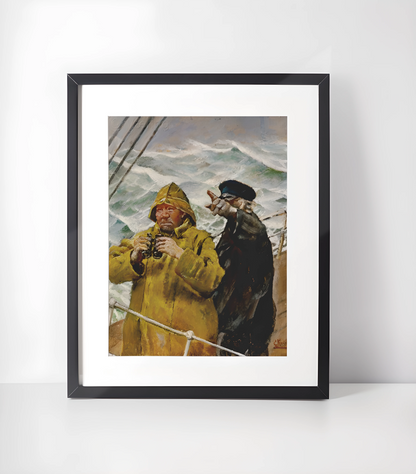 Christian Krohg Samling - Kunsttrykk A3+/A3 - Uten ramme