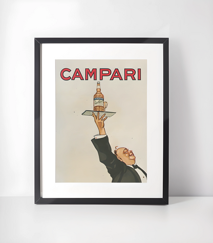 Kunst til Bar - Kunstsamling - Kunsttrykk A3+/A3 - Uten ramme #14 Campari v2