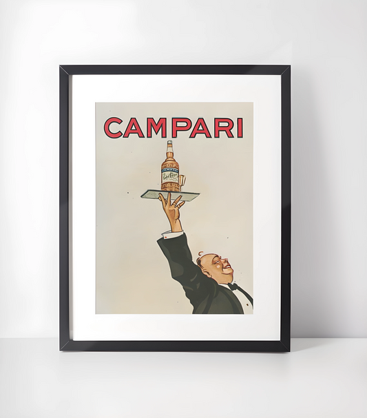 Kunst til Bar - Kunstsamling - Kunsttrykk A3+/A3 - Uten ramme #14 Campari v2