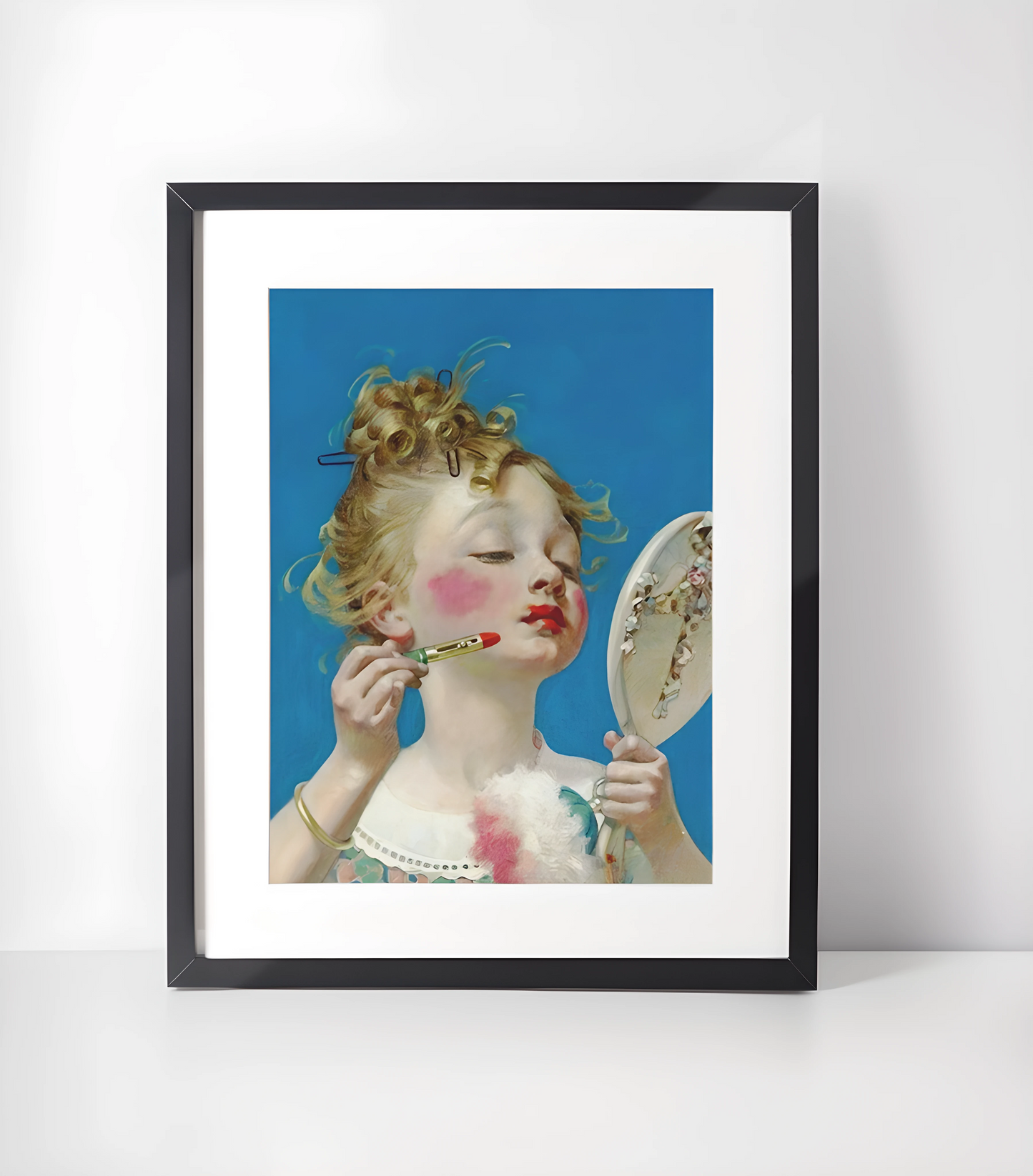 Retro 1950-tallet Humor Kunstsamling - Kunsttrykk A3+/A3 - Uten ramme #10 Elegant
