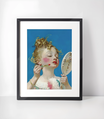 Retro 1950-tallet Humor Kunstsamling - Kunsttrykk A3+/A3 - Uten ramme #10 Elegant