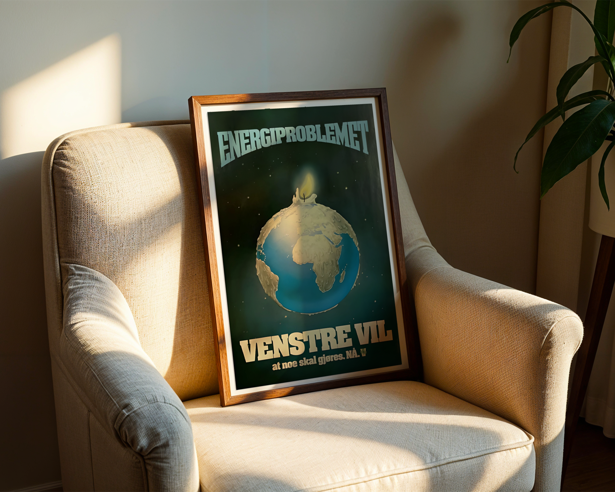 Venstre Politisk Poster