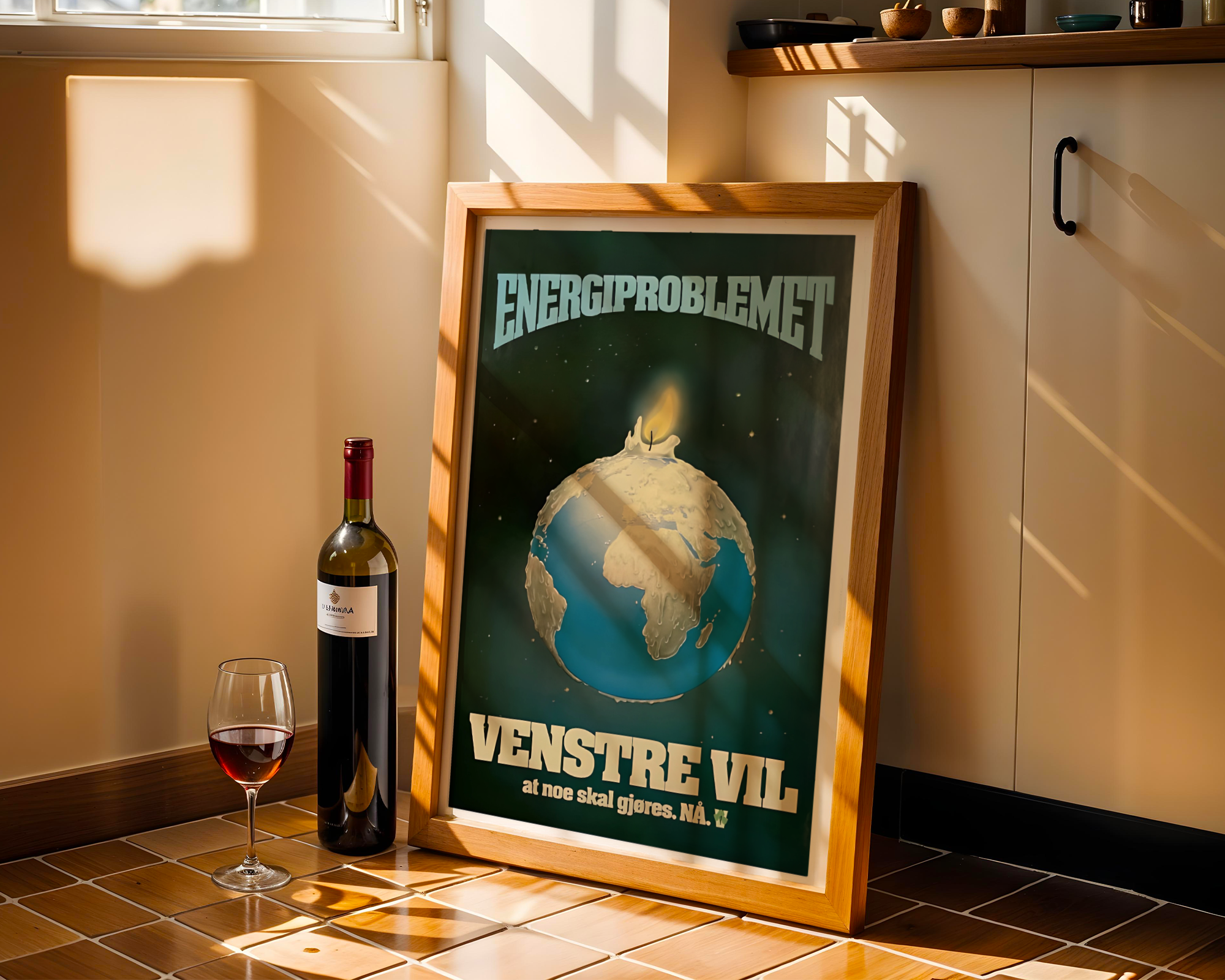 Venstre Politisk Poster