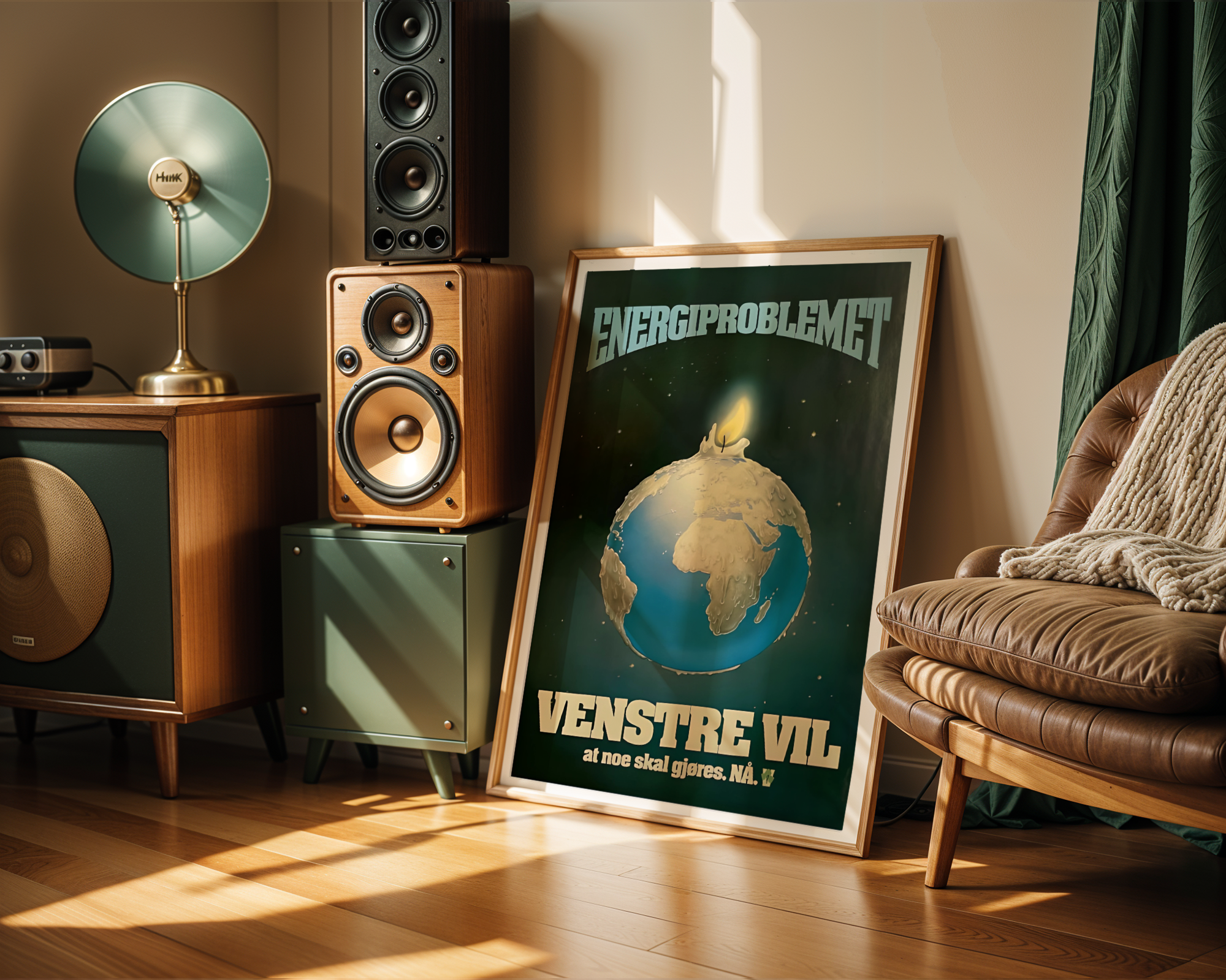 Venstre Politisk Poster