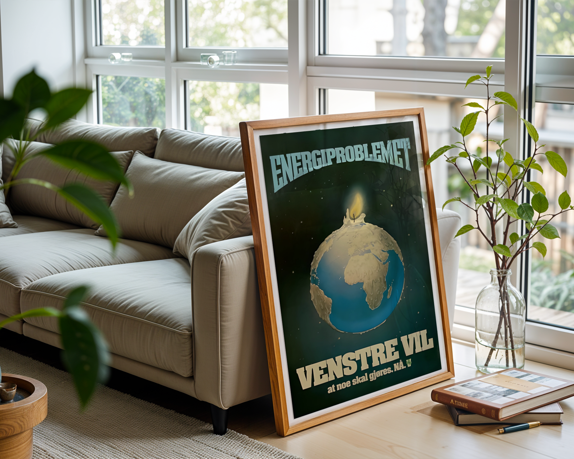 Venstre Politisk Poster