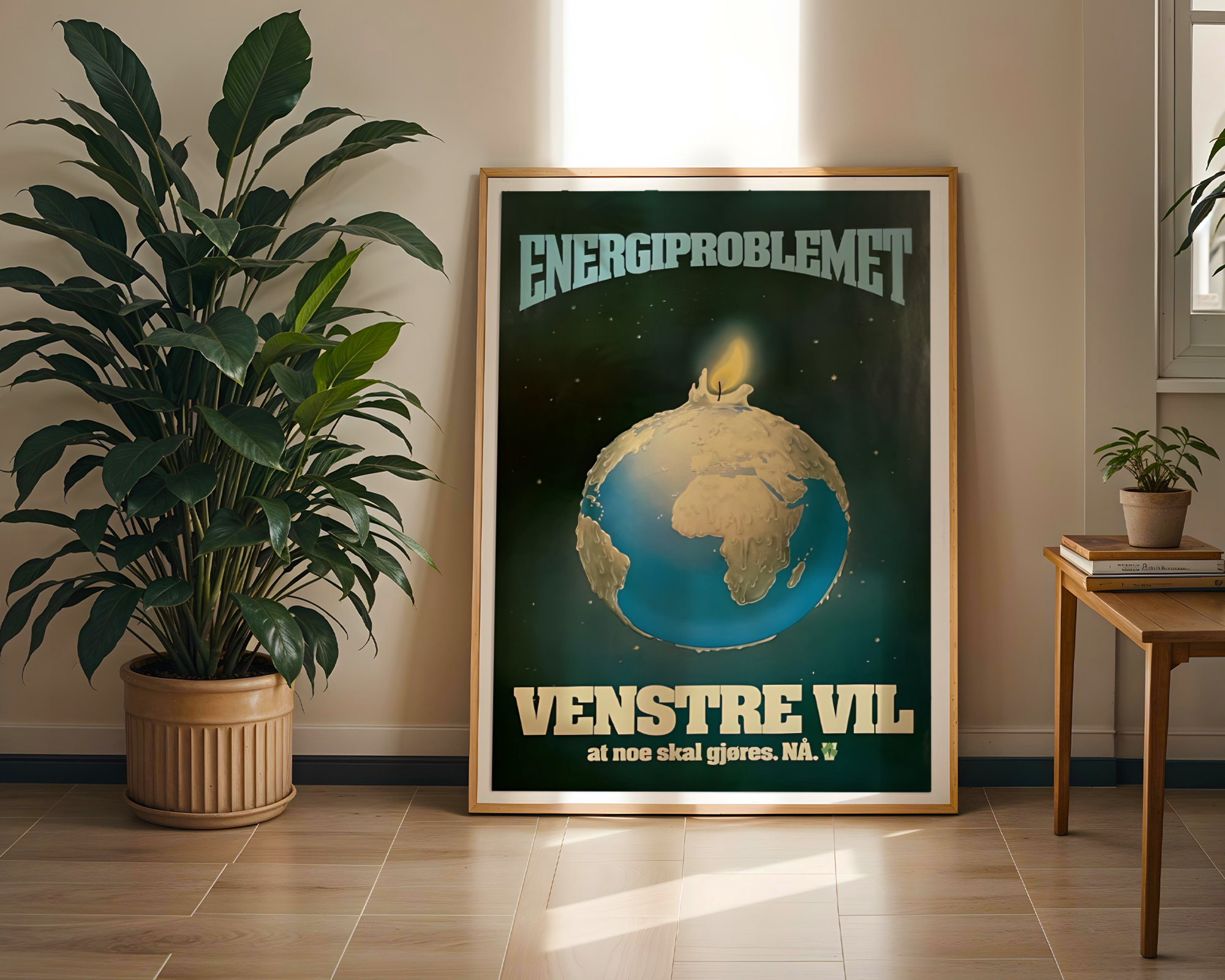 Venstre Politisk Poster