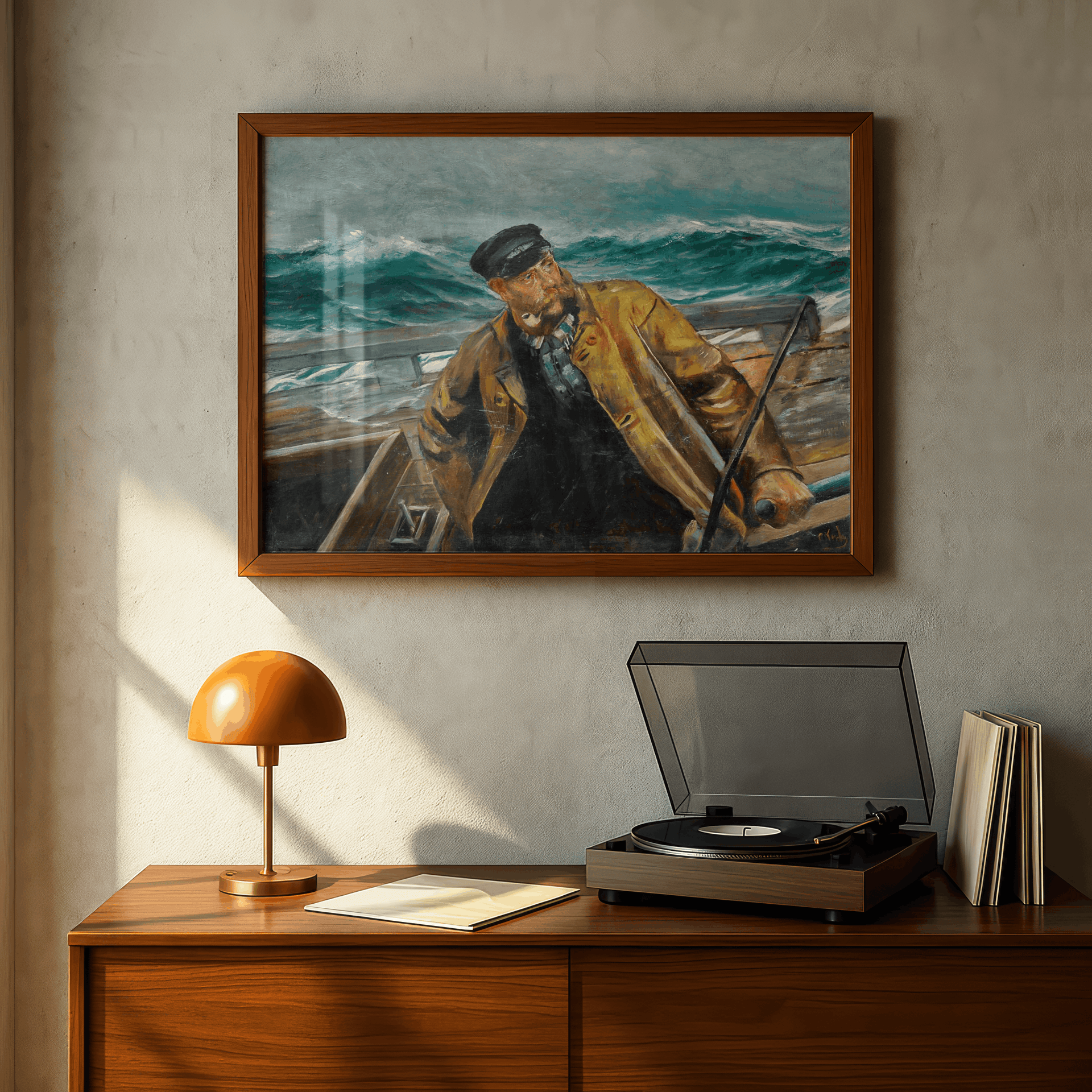 Christian Krohg - Los fra Grepan, Verdens Ende