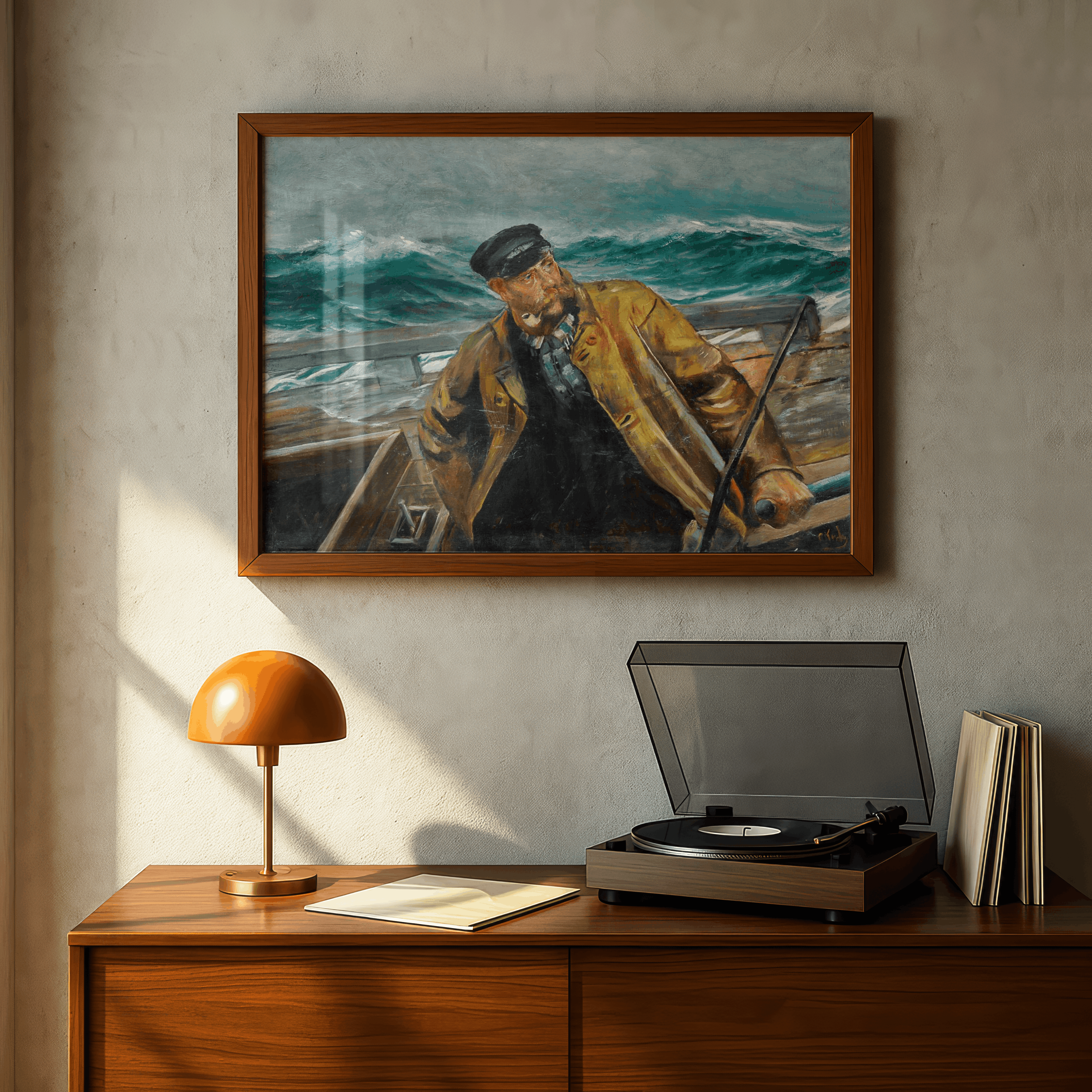 Christian Krohg - Los fra Grepan, Verdens Ende