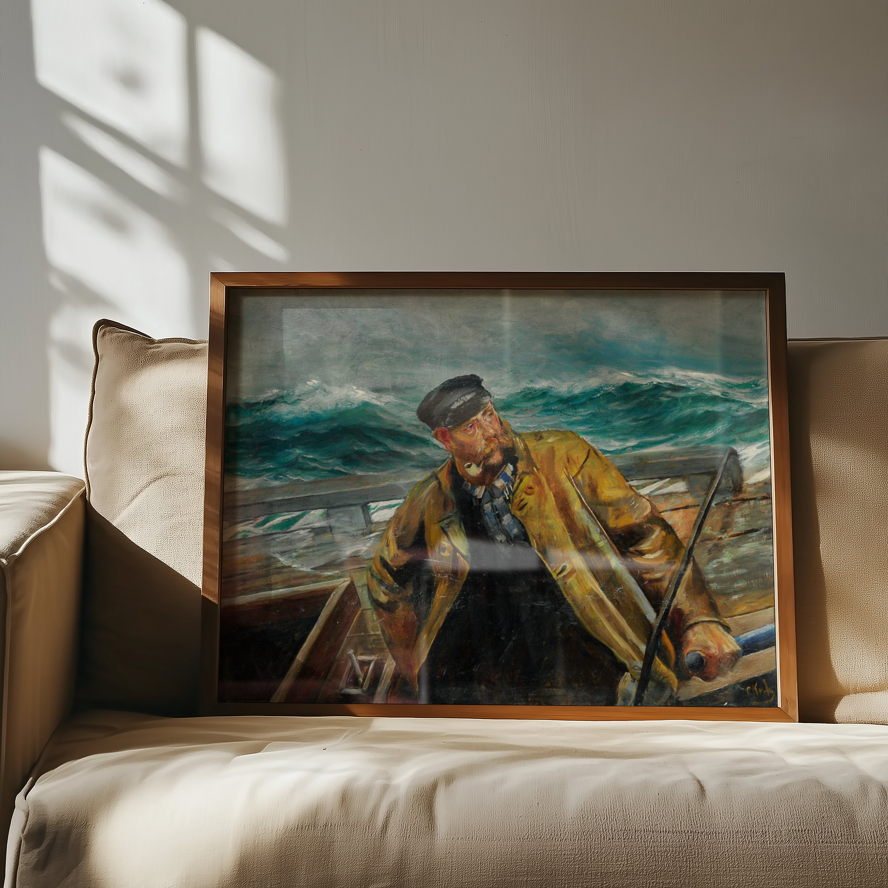 Christian Krohg - Los fra Grepan, Verdens Ende