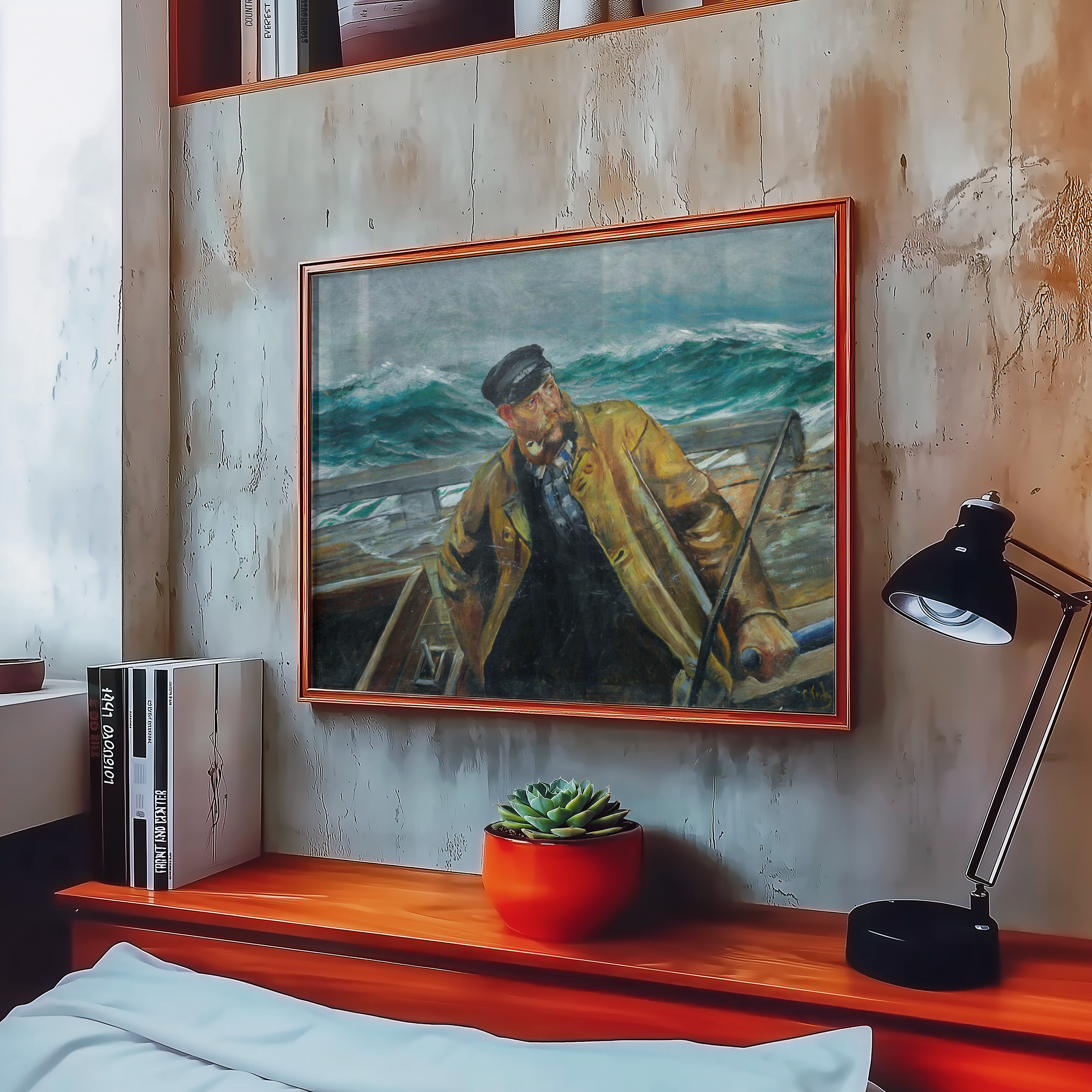 Christian Krohg - Los fra Grepan, Verdens Ende