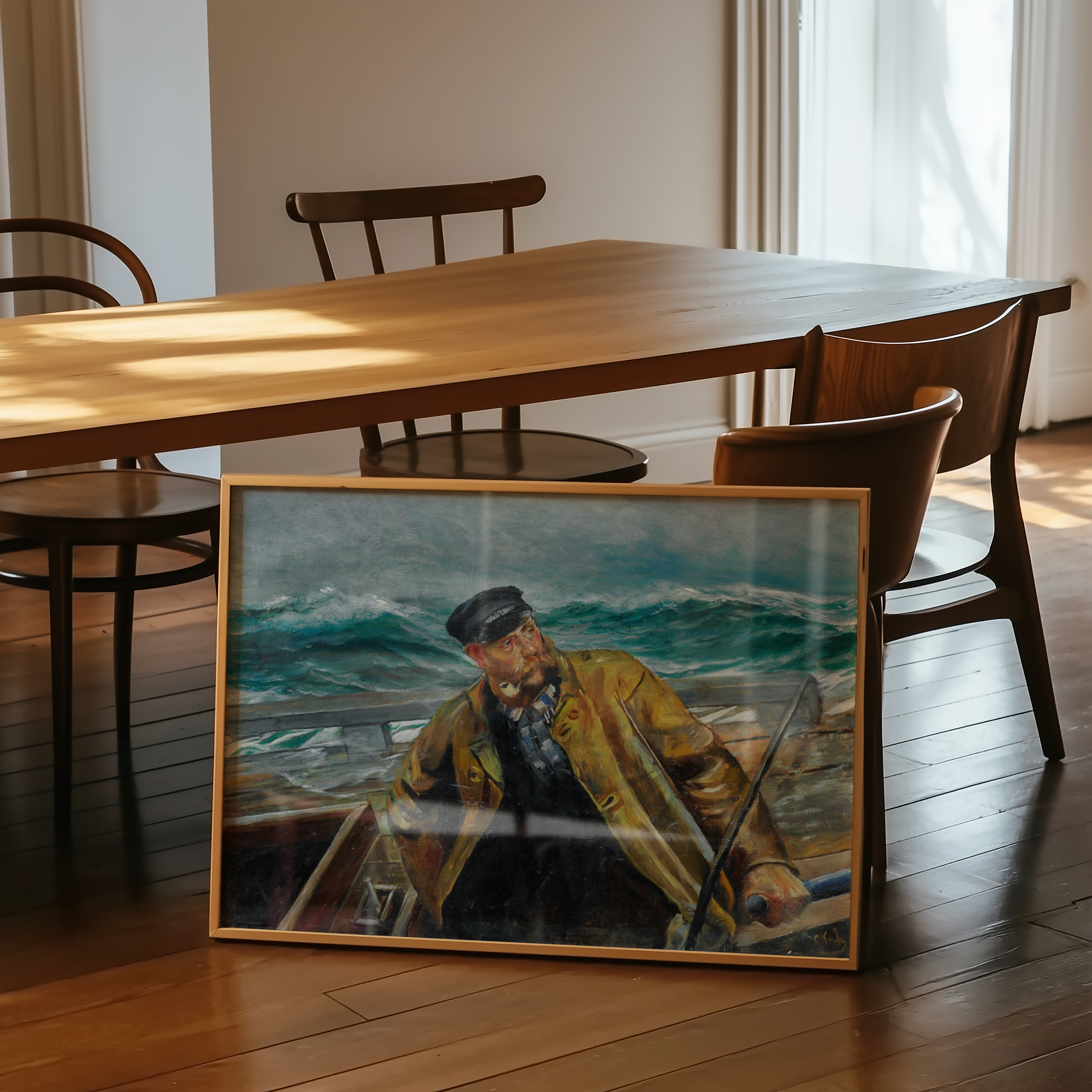 Christian Krohg - Los fra Grepan, Verdens Ende
