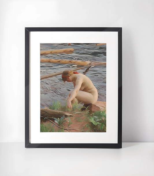 Anders Zorn Nakne Malerier Kunstsamling - Kunsttrykk A3+/A3 - Uten ramme