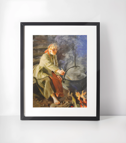 Anders Zorn Samling - Kunsttrykk A3+/A3 - Uten ramme
