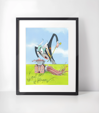 Pink Floyd Illustrasjoner Kunstsamling - Kunsttrykk A3+/A3 - Uten ramme