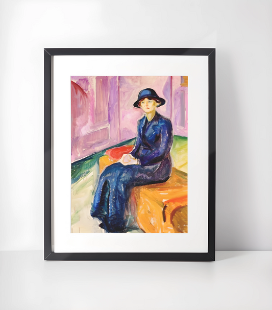 Edvard Munch Samling - Kunsttrykk A3+/A3 - Uten ramme
