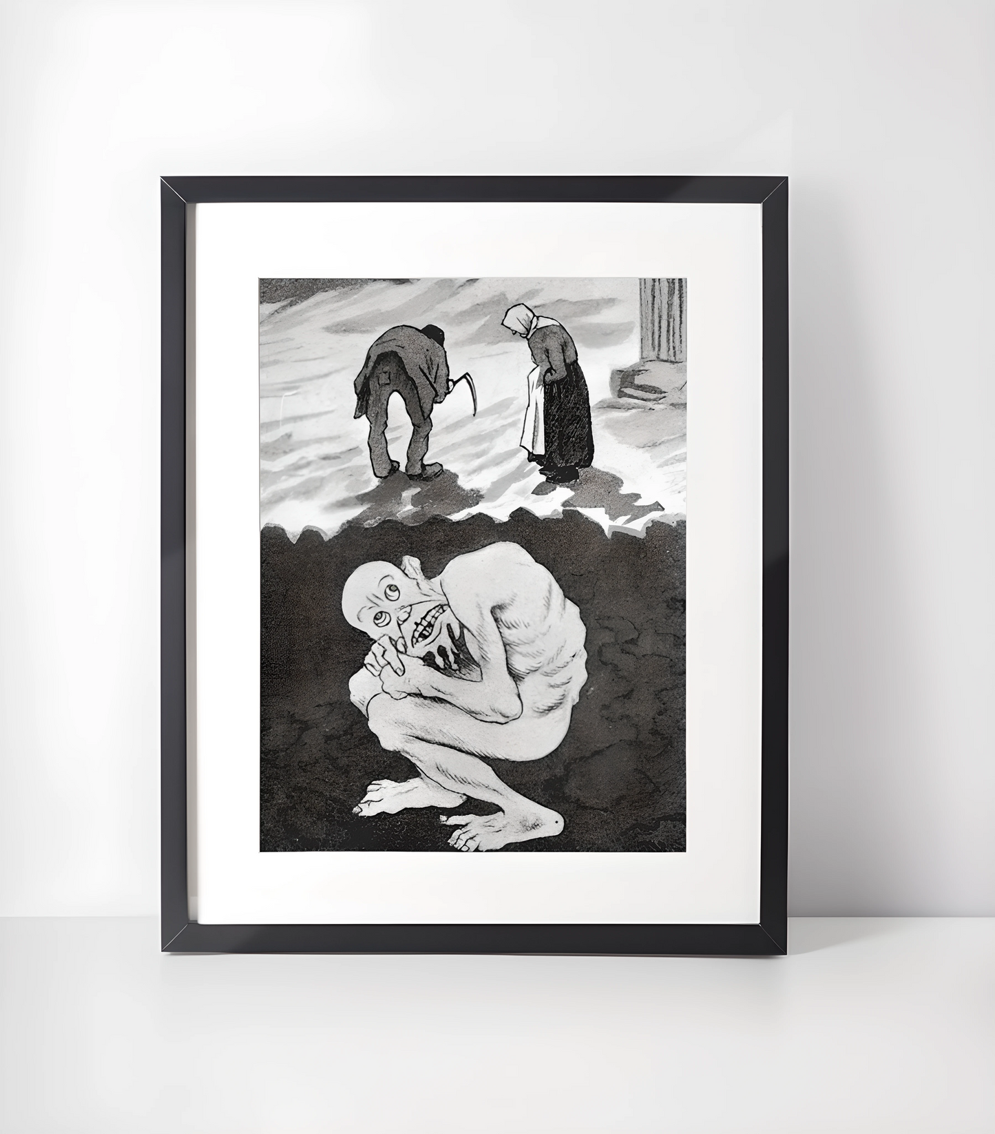 T.Kittelsen Troll - Samling - Kunsttrykk A3+/A3 - Uten ramme