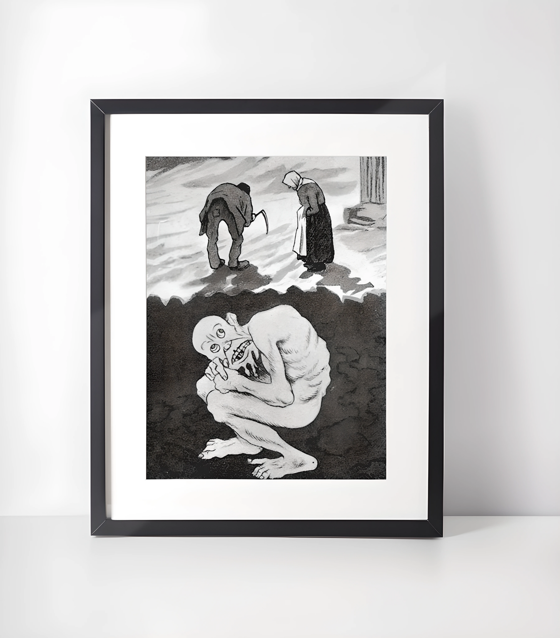T.Kittelsen Troll - Samling - Kunsttrykk A3+/A3 - Uten ramme