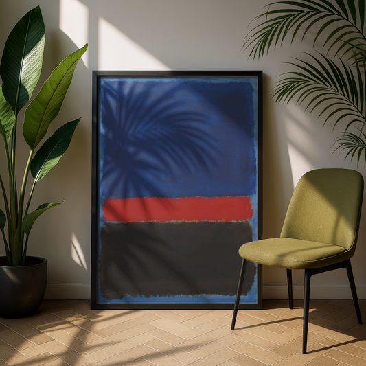 Mark Rothko - Blue, Red and Black