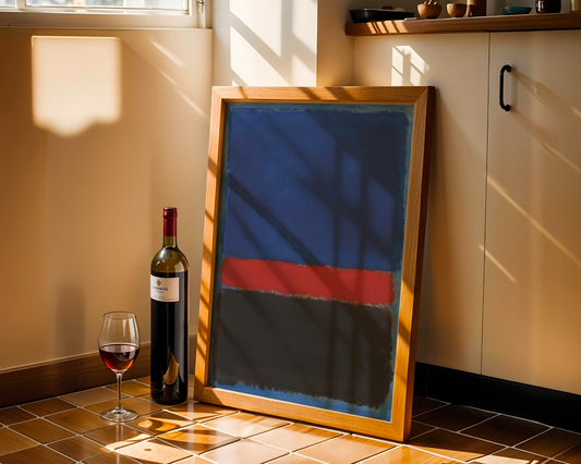 Mark Rothko - Blue, Red and Black