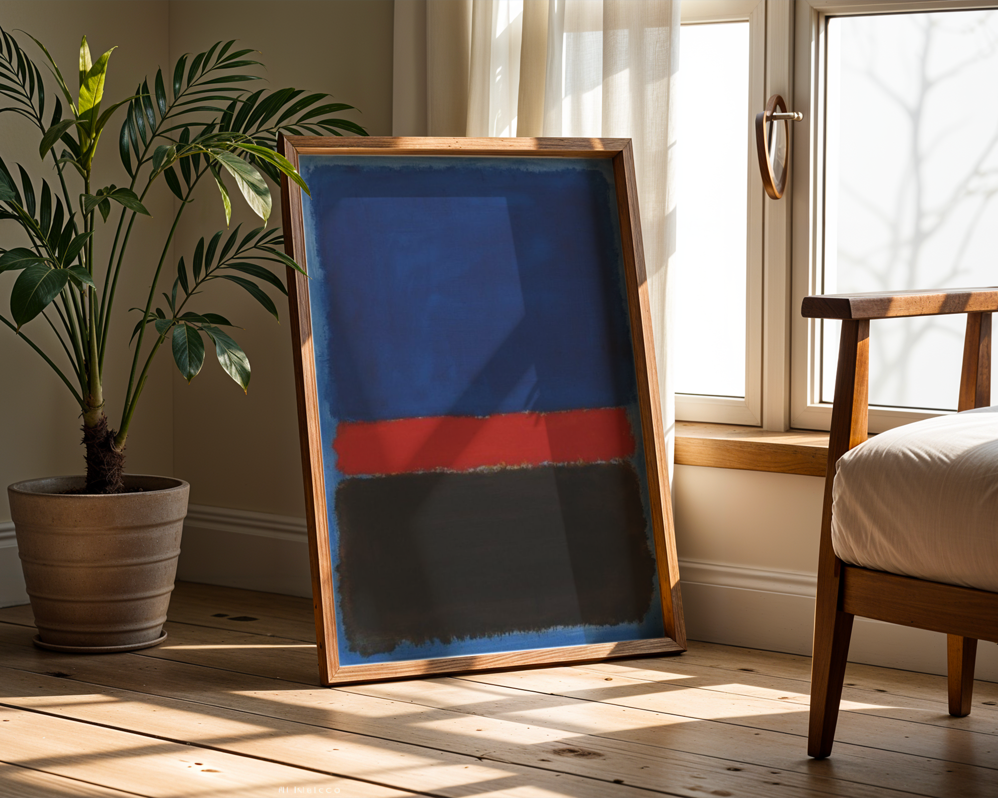 Mark Rothko - Blue, Red and Black