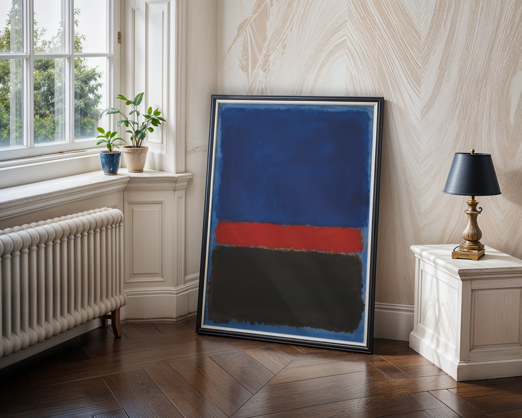 Mark Rothko - Blue, Red and Black