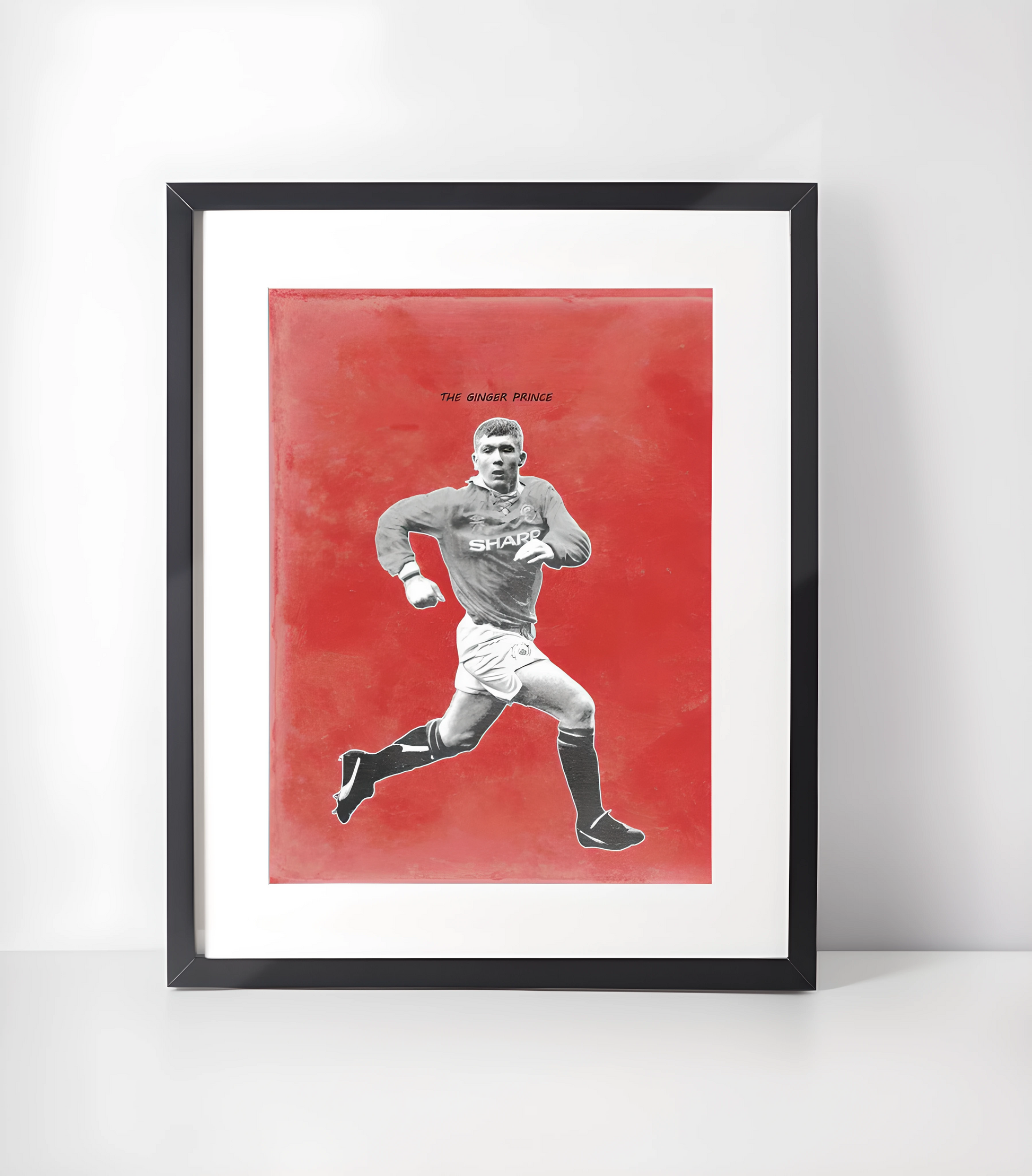 Kenny Dalglish - Fotball Ikoner Kunstsamling - Kunsttrykk A3+/A3 - Uten ramme #10 Paul Scholes