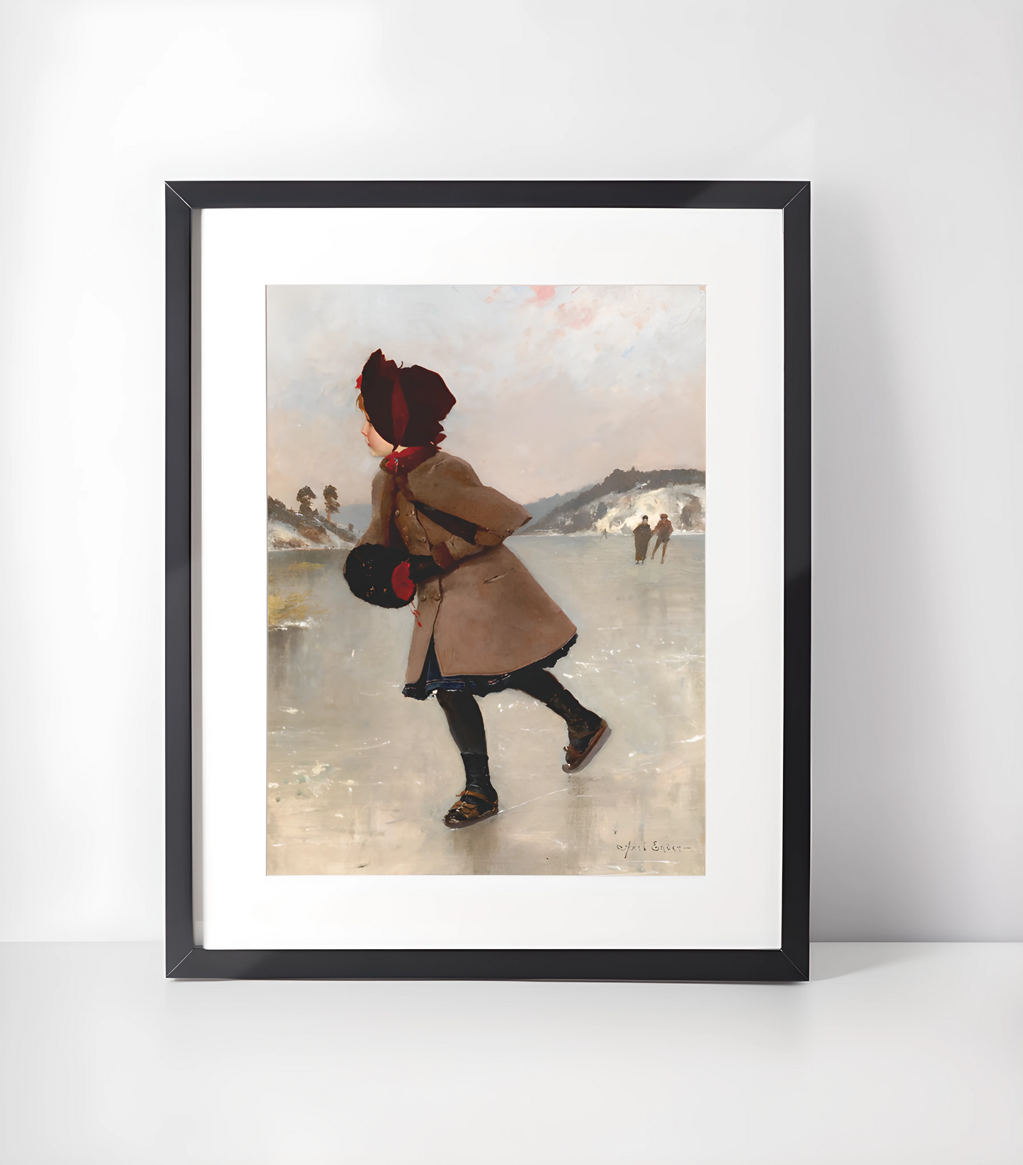 Axel Ender (1853-1920) Kunstsamling - Kunsttrykk A3+/A3 - Uten ramme