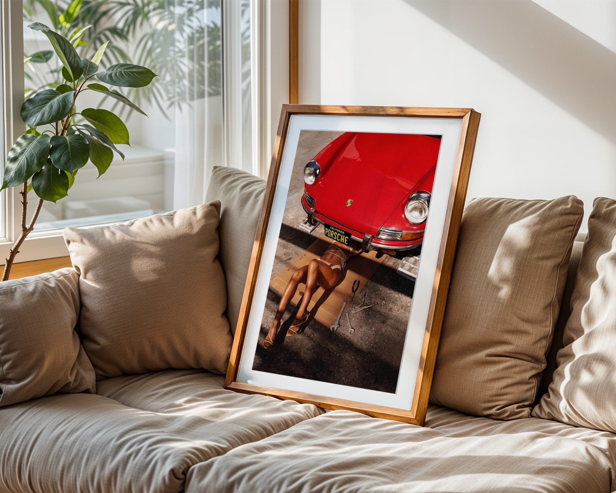 Repair Girl Porsche