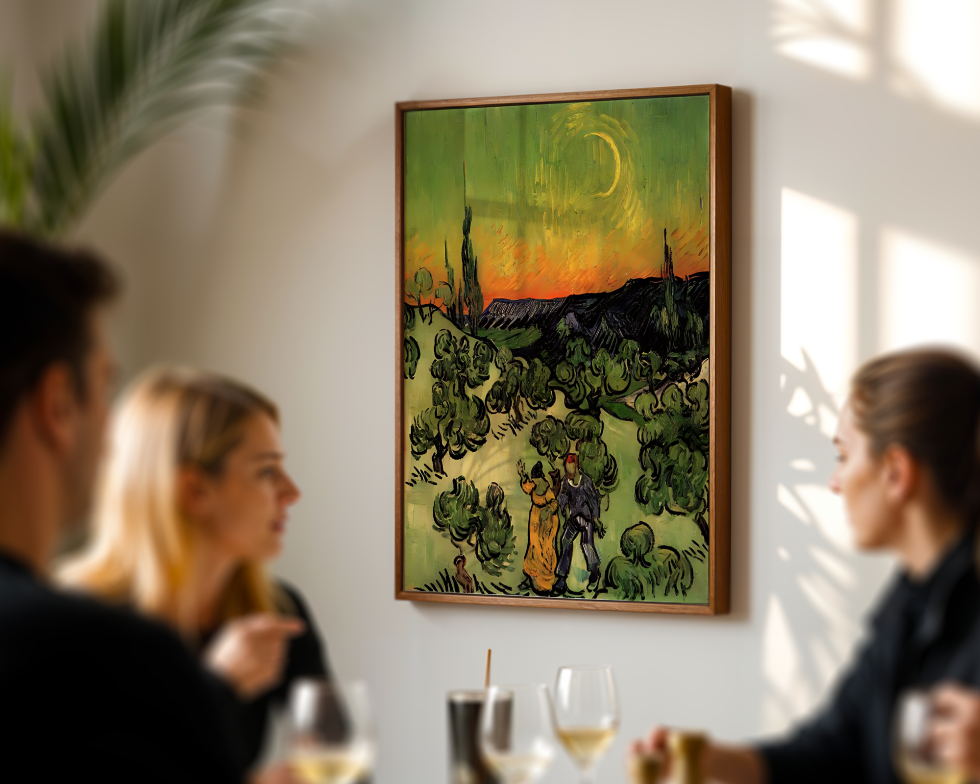 Vincent van Gogh - Par som går blant oliventrær