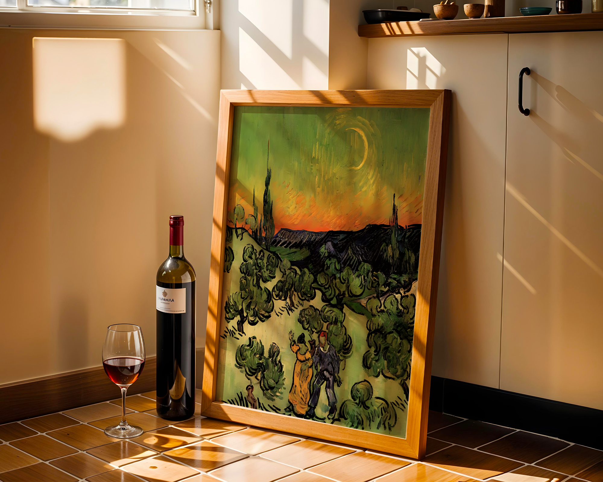 Vincent van Gogh - Par som går blant oliventrær