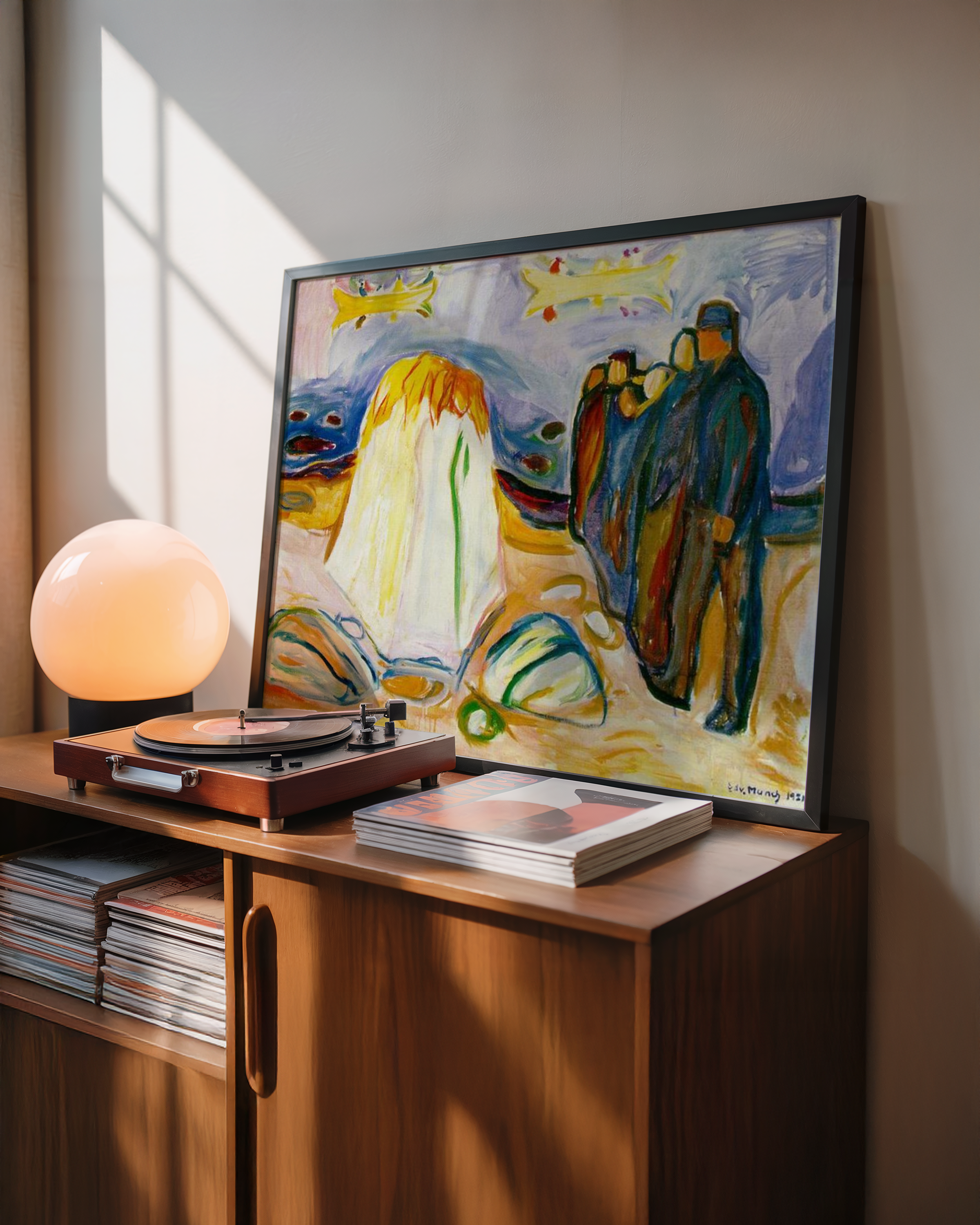 Edvard Munch - Møte (1921)