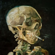 Van Gogh Skulls