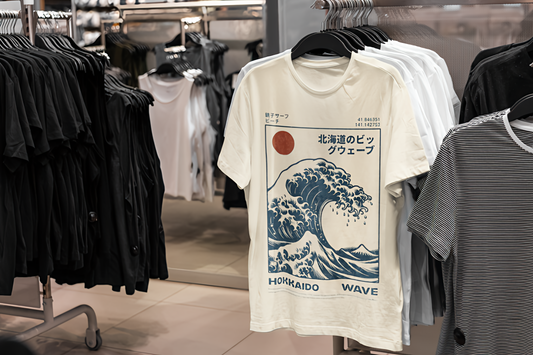 Hokusai Hokkaido T-Skjorter [S,M,L] (Limited Edition) Grønn